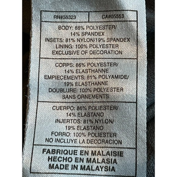 Nike Running Women Shorts Brief Insert Pockets Drawstring SZ L Navy Poly Spandex - Picture 11 of 11